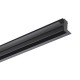Sina magnetica 1m Xtrim S neagra cu montaj incastrat 48V DC IP40