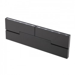 Proiector LED magnetic liniar orientabil XTRIM STMRS22 10.6W 48V DC 300mm 20 grade negru CRI90 UGR<16 lumina calda IP40