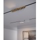 Proiector LED magnetic liniar orientabil XTRIM STMRS22 10.6W 48V DC 300mm 20 grade auriu sablat CRI90 UGR<16 lumina calda IP40