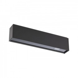 Spot LED magnetic liniar fix XTRIM STMRS31 3W 48V DC 100mm 20 grade negru mat CRI90 UGR<10 lumina calda IP40
