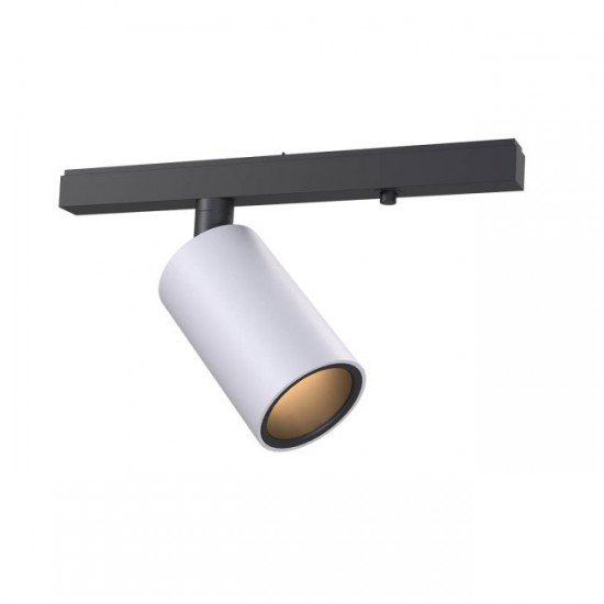 Mini proiector LED magnetic orientabil dimabil XTRIM STMRS43 9.6W 48V DC 45mm 28 grade alb mat CRI90 UGR<16 lumina calda IP40