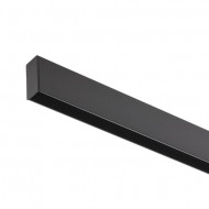 Sina magnetica 0.5m Xtrim S neagra cu montaj aparent 48V DC IP40