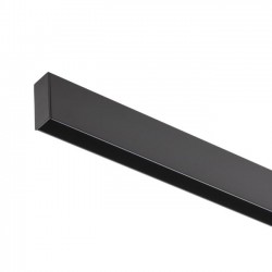 Sina magnetica 0.5m Xtrim S neagra cu montaj aparent 48V DC IP40