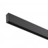 Sina magnetica 1m Xtrim S neagra cu montaj aparent 48V DC IP40