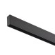 Sina magnetica 1m Xtrim S neagra cu montaj aparent 48V DC IP40