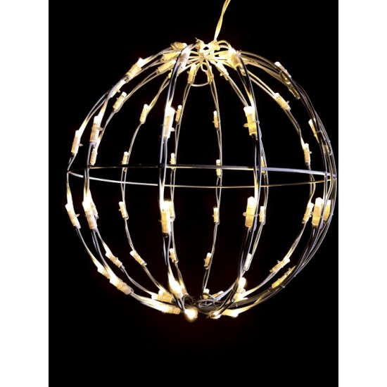 Figurina luminoasa glob decorativ Erste 72 LED 3.6W 40cm IP44