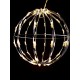 Figurina luminoasa glob decorativ Erste 72 LED 3.6W 40cm IP44
