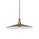 Pendul CANTINA cu dulie E27 1050mm metal alama antica IP20