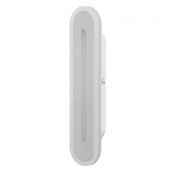 Aplica LED de baie inteligenta 13W Ledvance Smart+ WiFi ORBIS BATH WALL 300mm alb negru dimabila TW compatibil Amazon Alexa si Google Assistant IP44
