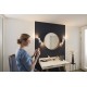 Aplica LED decorativa inteligenta 12W Ledvance Smart+ WiFi ORBIS CROSS alb negru dimabila TW compatibil Amazon Alexa si Google Assistant IP20