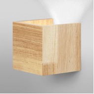 Aplica LED decorativa inteligenta 7W Ledvance Smart+ WiFi ORBIS WOOD 110mm dimabila TW compatibil Amazon Alexa si Google Assistant IP20