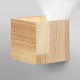 Aplica LED decorativa inteligenta 7W Ledvance Smart+ WiFi ORBIS WOOD 110mm dimabila TW compatibil Amazon Alexa si Google Assistant IP20