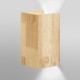 Aplica LED decorativa inteligenta 12W Ledvance Smart+ WiFi ORBIS WOOD 210mm dimabila TW compatibil Amazon Alexa si Google Assistant IP20
