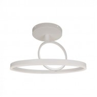 Plafoniera LED Designer 37W lumina calda si finisaj alb IP20