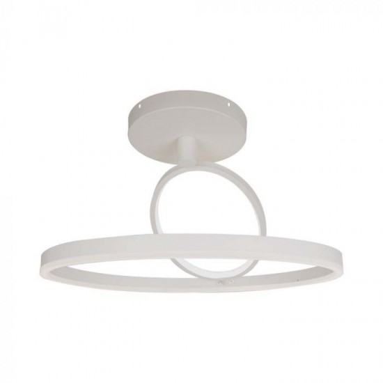 Plafoniera LED Designer 37W lumina calda si finisaj alb IP20