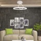 Plafoniera LED Designer 37W lumina calda si finisaj alb IP20