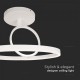Plafoniera LED Designer 37W lumina calda si finisaj alb IP20