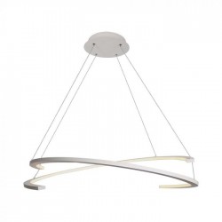 Suspensie LED Designer 48W 840mm dimabila corp alb IP20