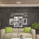 Suspensie LED Designer 48W 840mm dimabila corp alb IP20