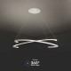 Suspensie LED Designer 48W 840mm dimabila corp alb IP20