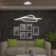 Suspensie LED Designer 48W 600mm dimabila corp alb IP20