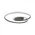 Plafoniera LED Designer 48W 620mm dimabila finisaj negru IP20