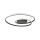 Plafoniera LED Designer 48W 620mm dimabila finisaj negru IP20