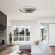 Plafoniera LED Designer 48W 620mm dimabila finisaj negru IP20