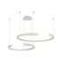 Suspensie LED Designer 48W 1160mm dimabila corp alb IP20