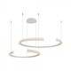 Suspensie LED Designer 48W 1160mm dimabila corp alb IP20