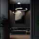 Suspensie LED Designer 48W 1160mm dimabila corp alb IP20