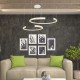 Suspensie LED Designer 48W 1160mm dimabila corp alb IP20