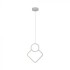 Pendul led de interior 12W designer corp alb IP20