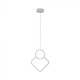 Pendul led de interior 12W designer corp alb IP20