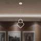 Pendul led de interior 12W designer corp alb IP20