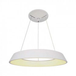 Suspensie LED Designer 48W 485mm dimabila corp alb IP20