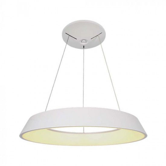 Suspensie LED Designer 48W 485mm dimabila corp alb IP20