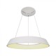 Suspensie LED Designer 48W 485mm dimabila corp alb IP20