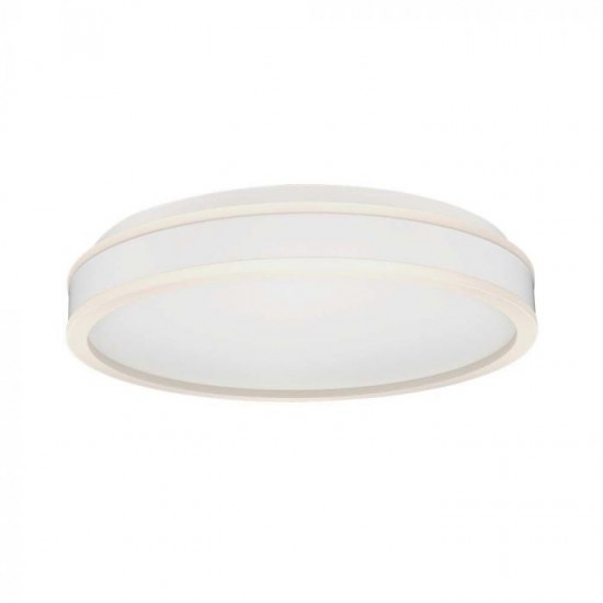 Plafoniera LED Designer 38W rotunda 400mm corp alb si lumina neutra IP20