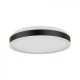 Plafoniera LED Designer 18W rotunda 350mm corp alb negru  lumina neutra IP20