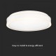 Plafoniera LED Designer 42W rotunda 500mm dimabila corp alb lumina neutra IP20