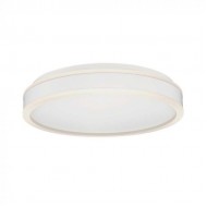 Plafoniera LED Designer 42W rotunda 500mm dimabila corp alb lumina neutra IP20