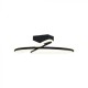Plafoniera LED Designer 20W 250mm lumina neutra si finisaj negru elegant IP20