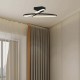 Plafoniera LED Designer 20W 250mm lumina neutra si finisaj negru elegant IP20