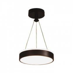 Suspensie LED Designer 12W 240mm lumina neutra si finisaj negru IP20