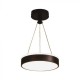 Suspensie LED Designer 12W 240mm lumina neutra si finisaj negru IP20