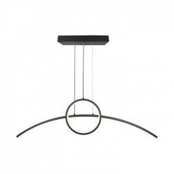 Suspensie LED Designer 30W 890mm corp negru lumina neutra IP20
