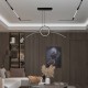 Suspensie LED Designer 30W 890mm corp negru lumina neutra IP20