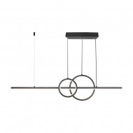 Suspensie LED Designer 15W 915mm corp negru lumina neutra IP20