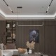 Suspensie LED Designer 12W 905mm corp negru lumina neutra IP20